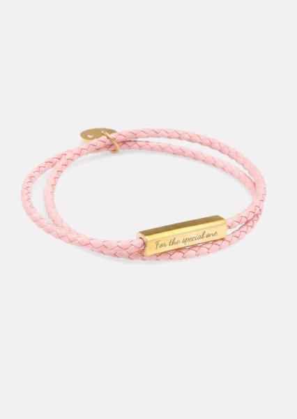 Leren armband Valor Knot
