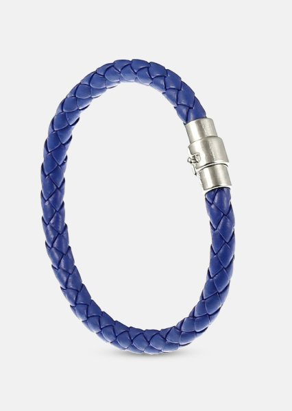 Leren armband Azure Forge