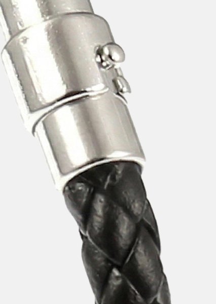 Leren armband Titan Braids