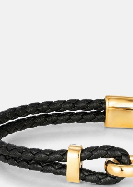 Leren armband Cinder Crest