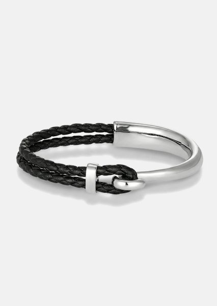 Leren armband Gravitas Link