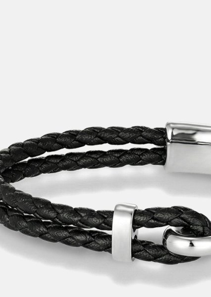 Leren armband Gravitas Link