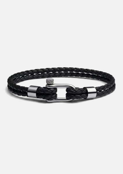 Leren armband Vertex Link