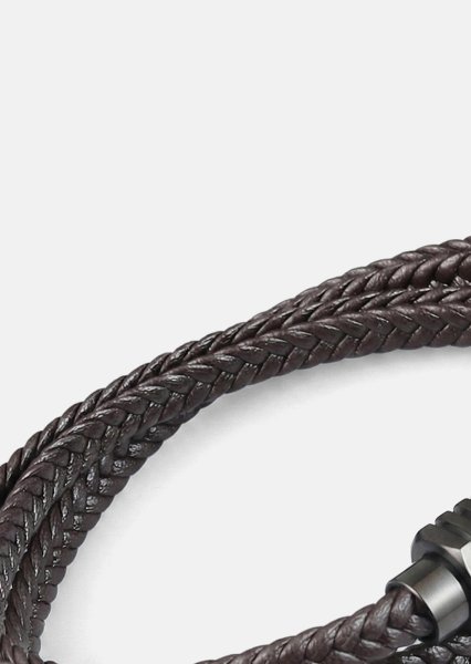 Leren armband Veil Quintessence