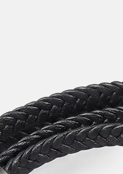 Leren armband Raven Crest
