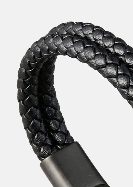 Leren armband Titan Glint