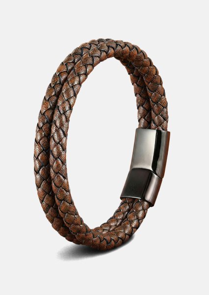 Leren armband Titan Tangle