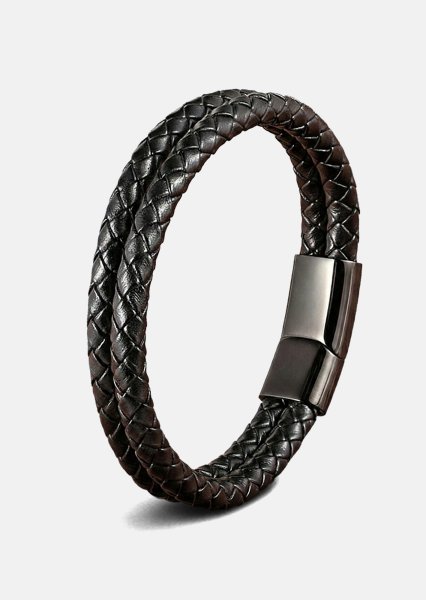 Leren armband Vigor Knot