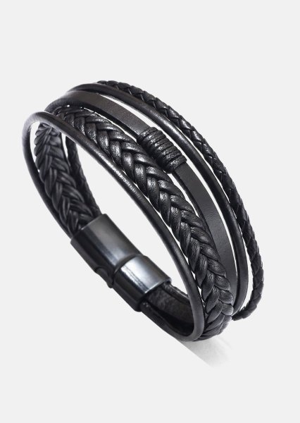 Leren armband Titan Stride