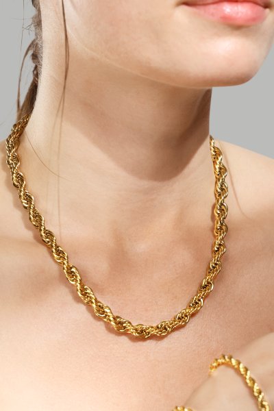 Ketting Cordell – 18k Verguld