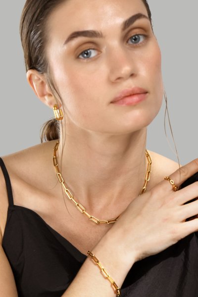 Armband Link Luxe - 18k Verguld