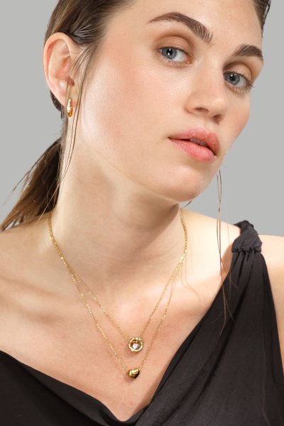 Oorbellen Golden Spark – 18k Verguld