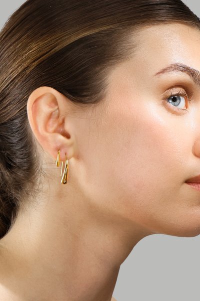 Oorbel Golden Drop - 18k Gold Plated