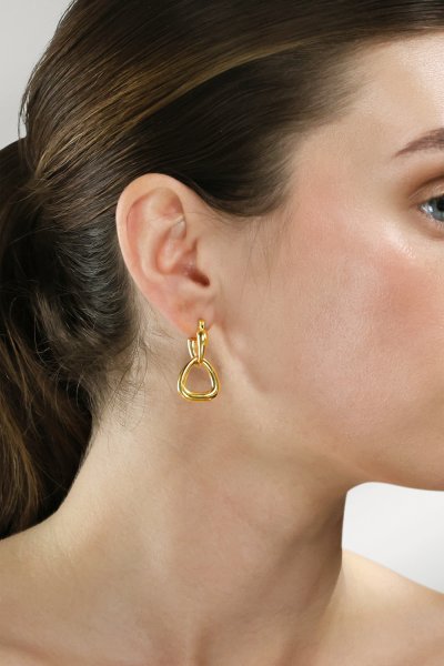  Oorbellen Elegant Drop – 18k Gold Plated