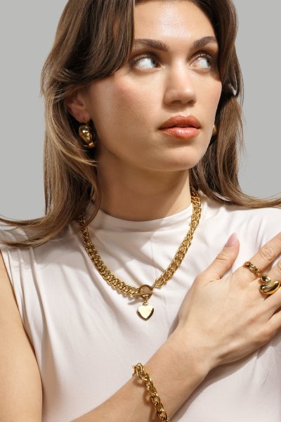 Ring Amara - Verguld met 18k goud