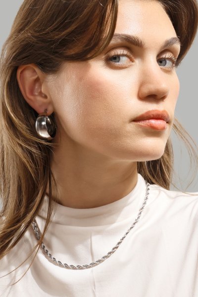 Ring Bold Flow - 18k Verzilverd