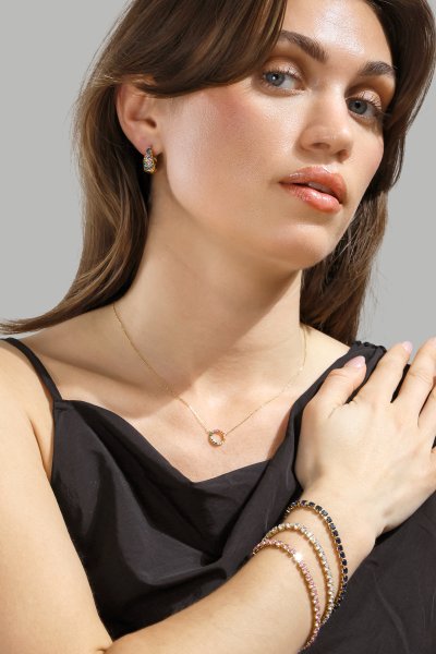 Armband Brillara - 18k Verguld