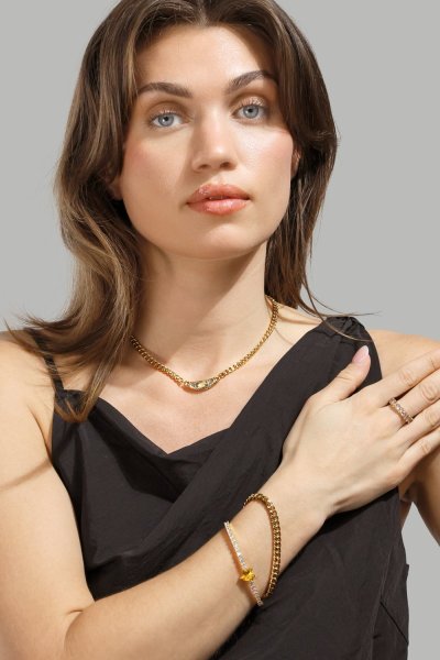 Ring Pearl Scylla - 18k Verguld
