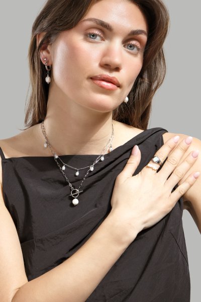 Ring Perla - Silver Plated