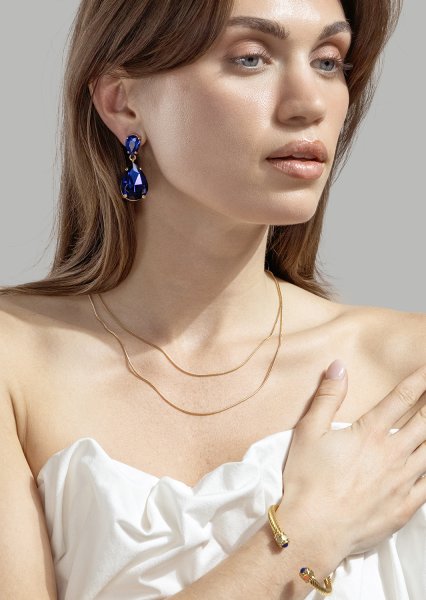 Armband Aumaura Blue - 18k Verguld