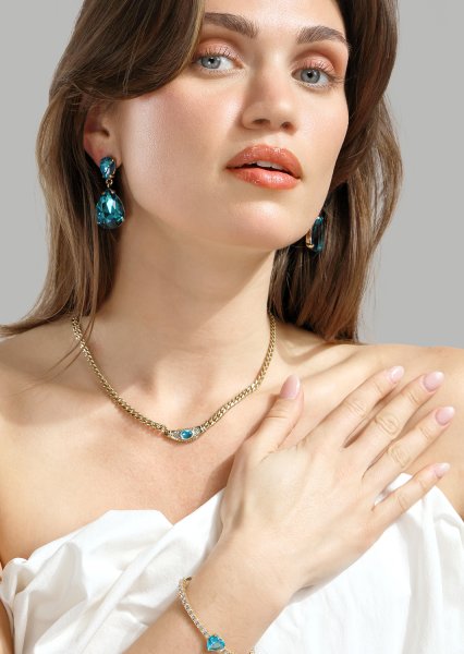 Aurora Bella Ketting – 18k Verguld