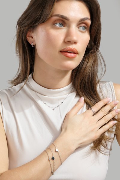 Armband Heart Chain – Verzilverd