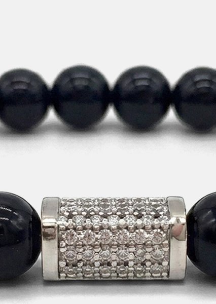Kralenarmband Obsidian Valor