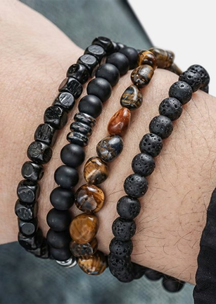 Kralenarmband Granite Realm