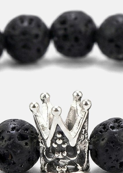 Kralenarmband Lava Crown