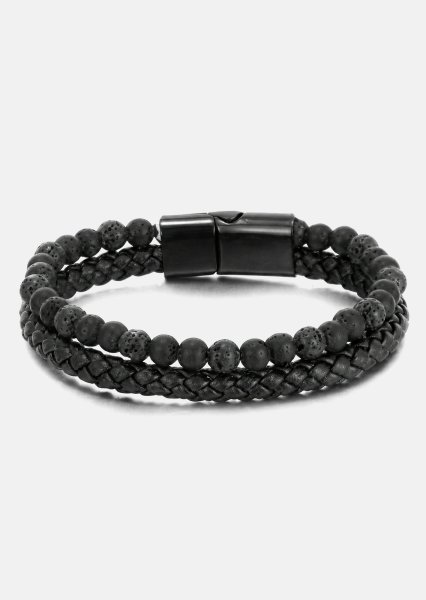 Leren armband Shadow Embrace