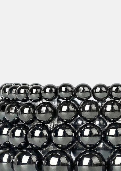 Kralenarmband Obsidian Flow