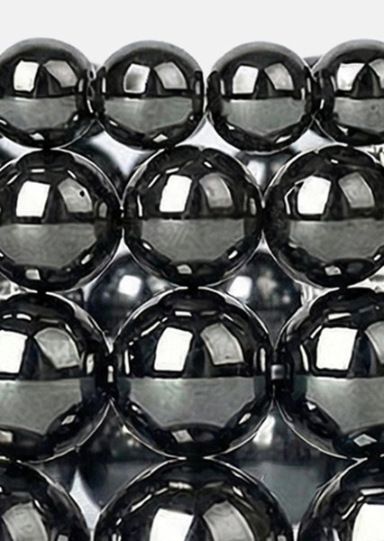 Kralenarmband Obsidian Flow