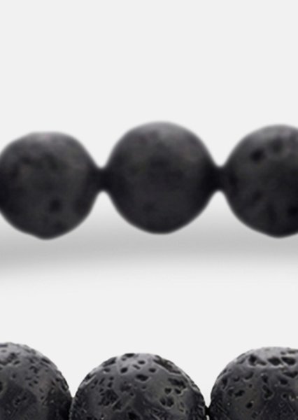 Kralenarmband Obsidian Thread