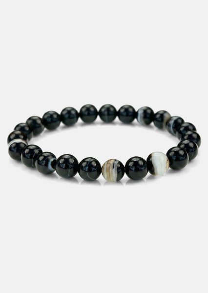 Kralenarmband Obsidian Stride