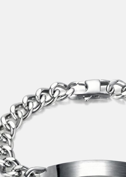 Armband Veyron Stone - Verzilverd