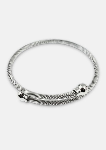 Armband Rhyden Span - Verzilverd