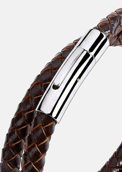 Leren armband Vanguard Twist