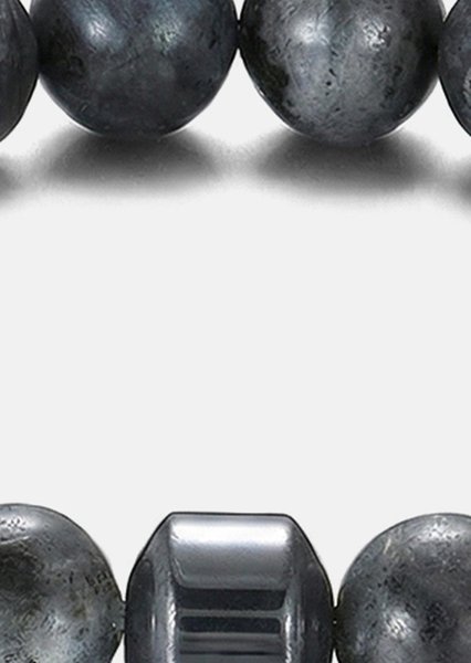 Kralenarmband Obsidian Charm
