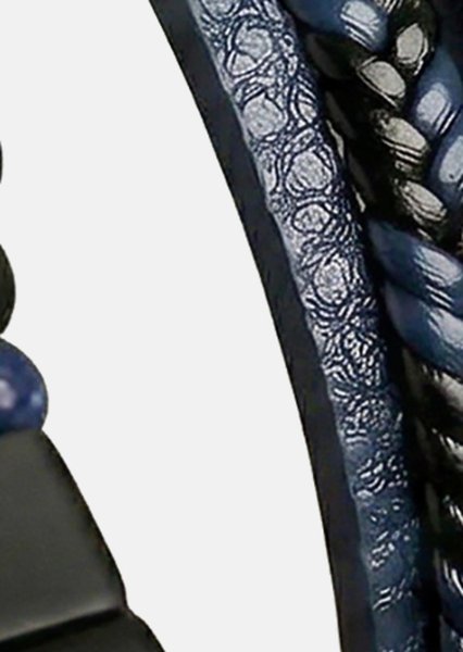 Leren armband Midnight Knot