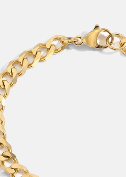 Armband Titan Charmer - 18k Verguld