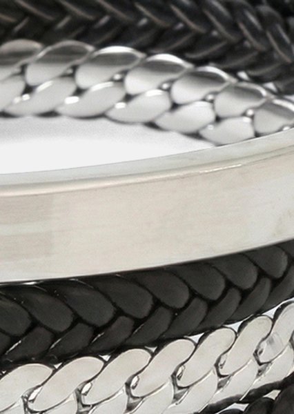 Leren armband Titan Wrath