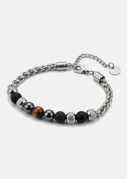 Kralenarmband Levon Flint