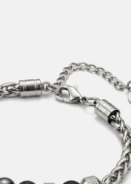 Kralenarmband Levon Flint