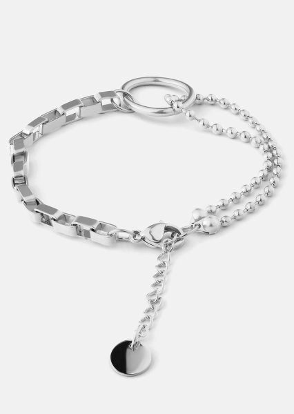 Armband Elysian - Verzilverd