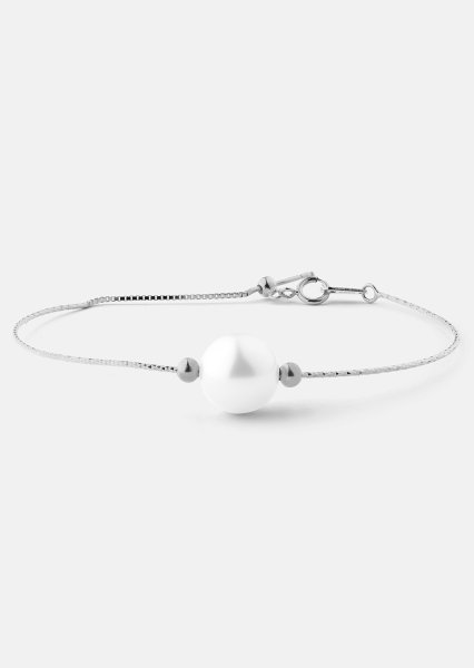 Armband Pearl Aura - Verzilverd
