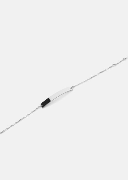 Armband Sleek Elegance - Verzilverd