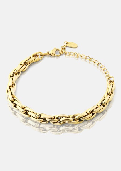 Armband Shine Link - 18k Verguld