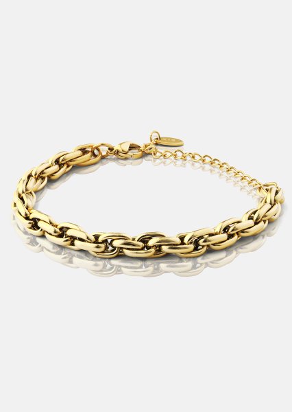 Armband Shine Link - 18k Verguld