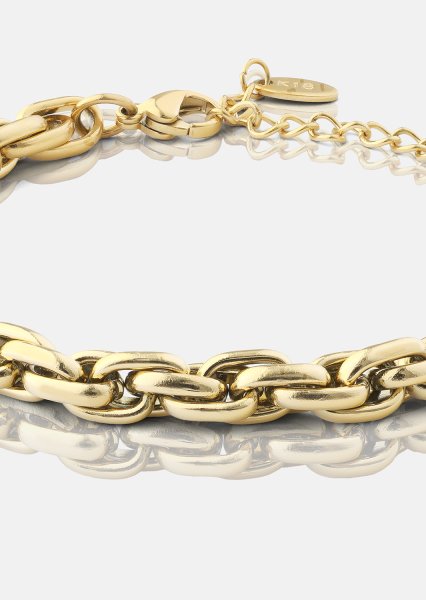 Armband Shine Link - 18k Verguld