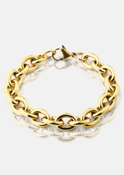 Armband Loop – 18k Verguld